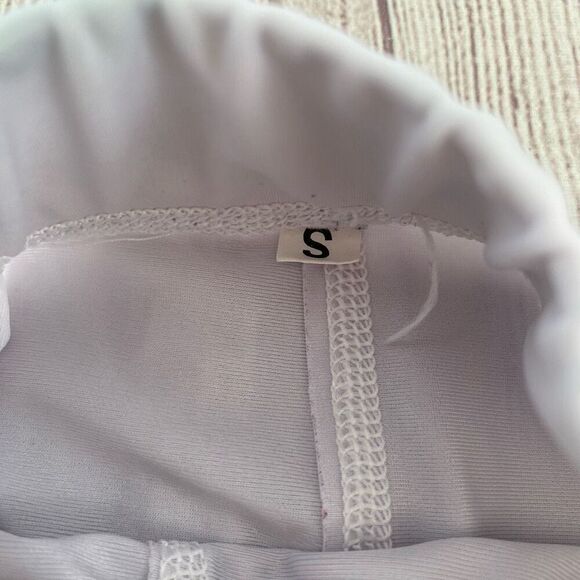 New York Jets youth boys S athletic compression leggings white/green - Picture 5 of 7